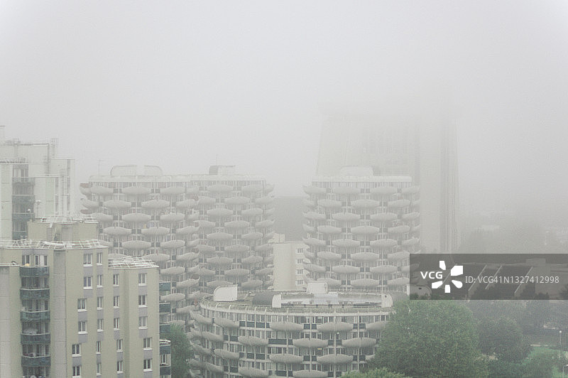 克雷泰伊的著名建筑“卷心菜”景观图片素材