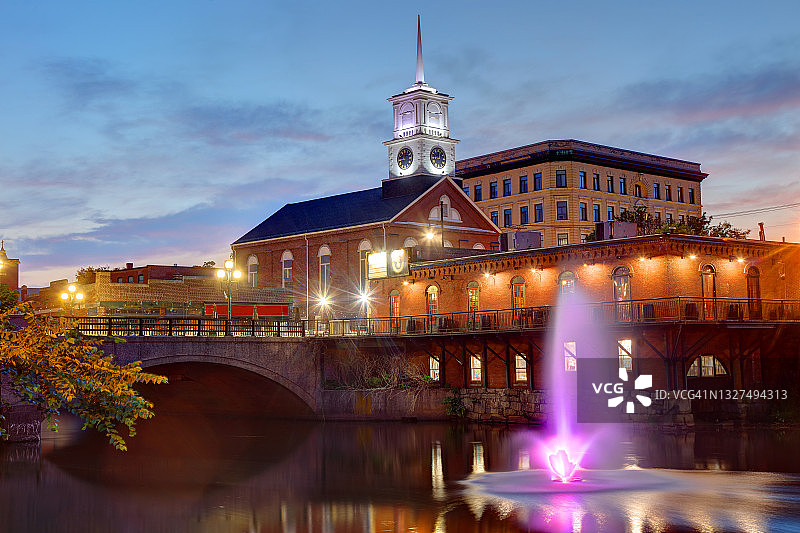 新罕布什尔州纳舒厄图片素材