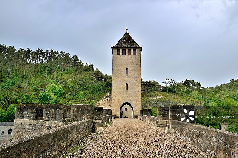 卡奥尔，瓦朗特雷桥图片素材