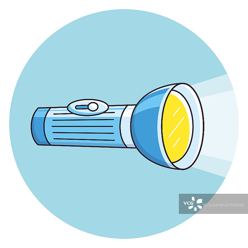 闪亮的手电筒图片素材