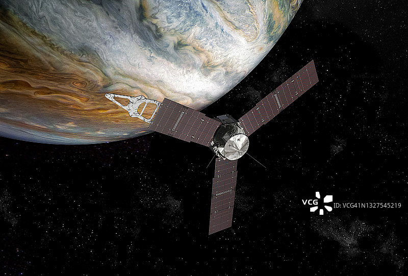 NASA的朱诺号探测器图片素材