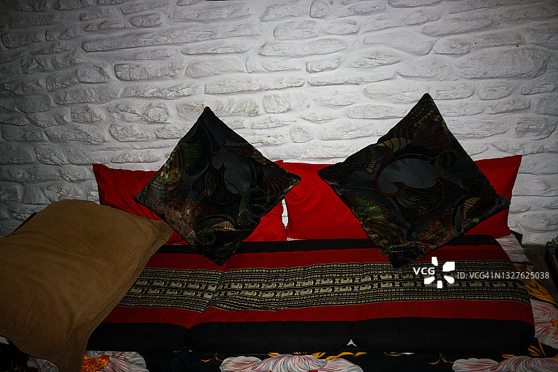 餐厅沙发：室内设计图片素材