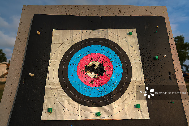 射箭练习靶图片素材