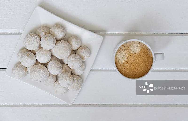 饼干和咖啡图片素材