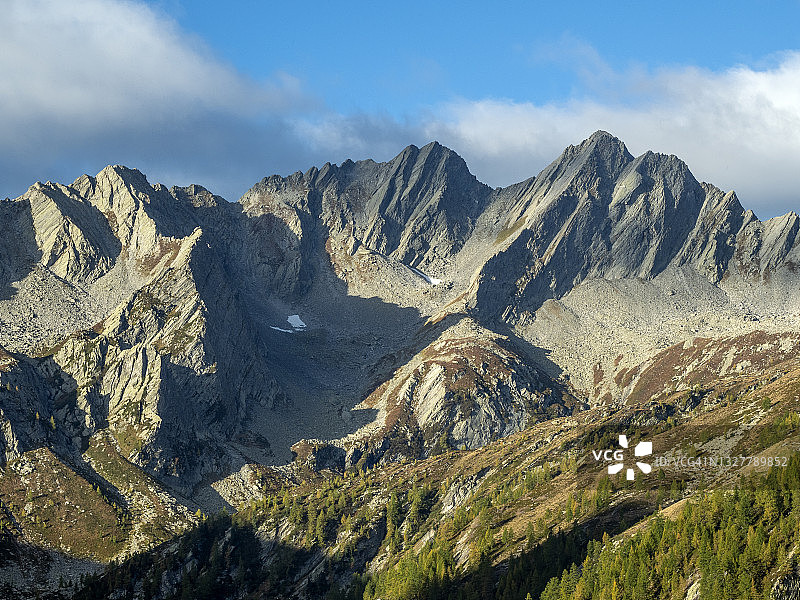 意大利阿尔卑斯山脉图片素材