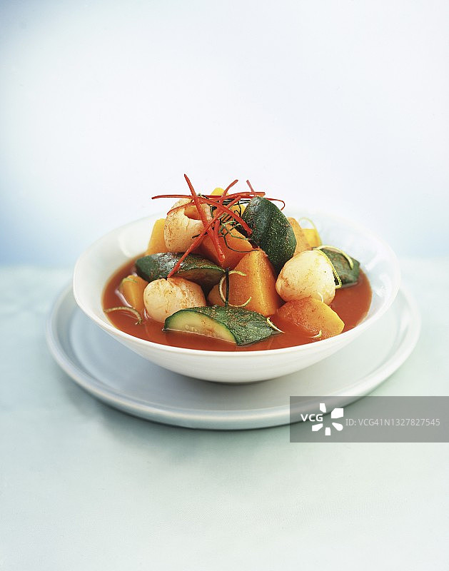 亚洲辣椒蔬菜炖图片素材