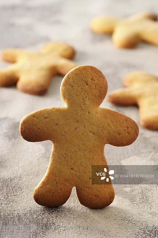 姜饼人（特写）图片素材