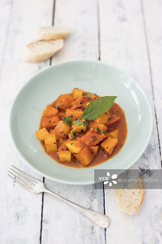 土豆南瓜炖牛肉图片素材