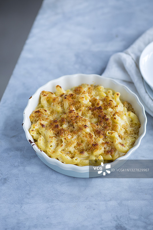 砂锅焗通心粉图片素材