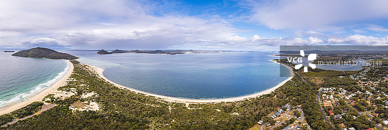 霍克斯内斯特新南威尔士州航拍图片素材