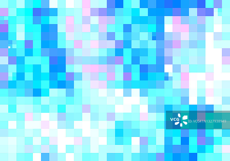 抽象数字粉蓝像素噪波波浪故障错误损坏背景图片素材