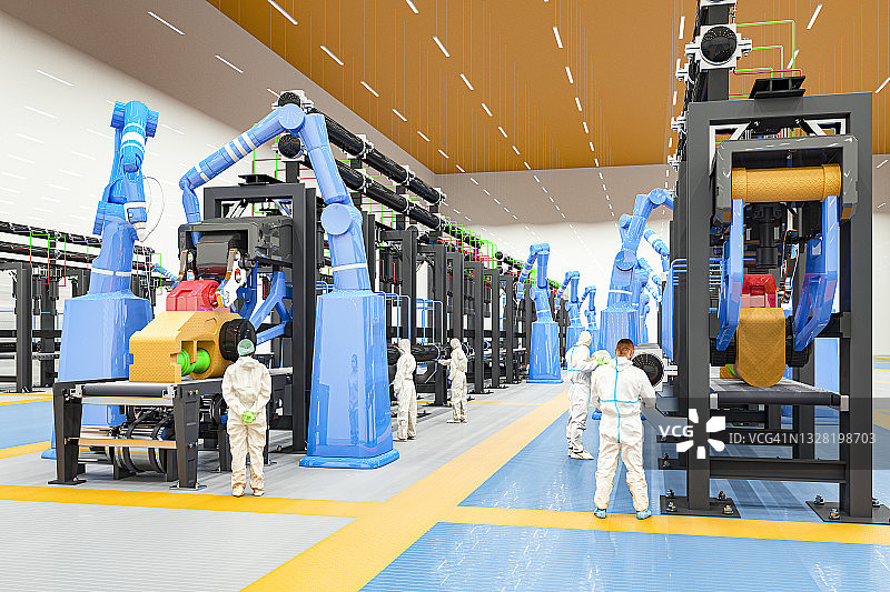 自动化工厂图片素材