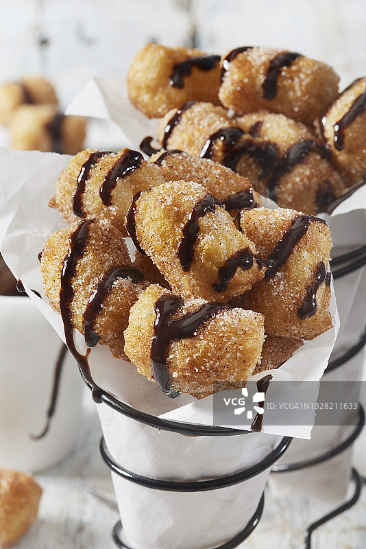 小份西班牙油条图片素材