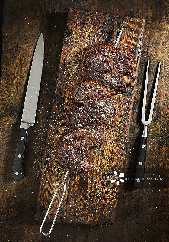 巴西烤牛臀肉图片素材