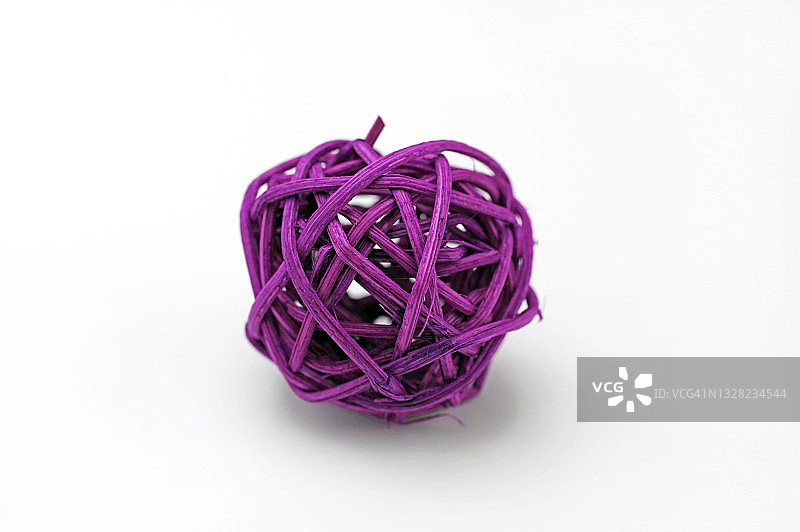 小白藤球图片素材