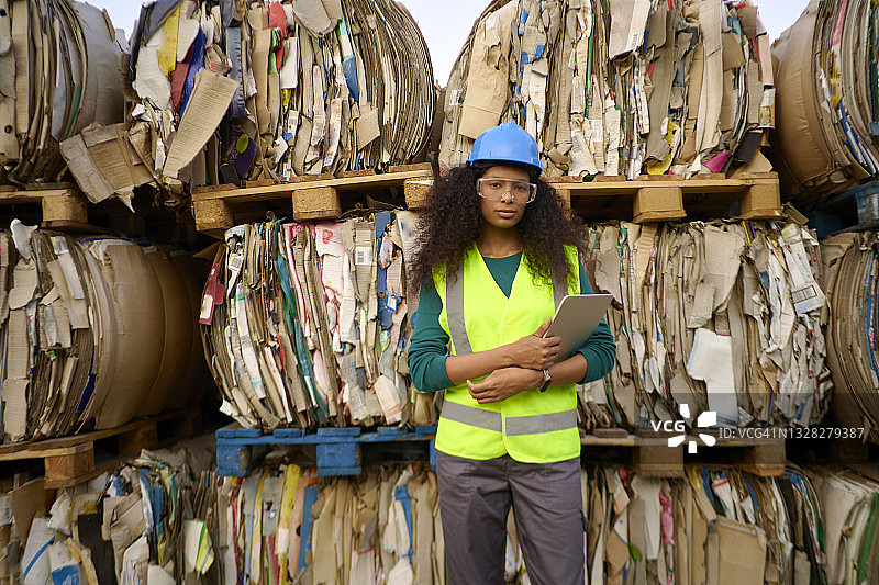 可持续仓库工人图片素材