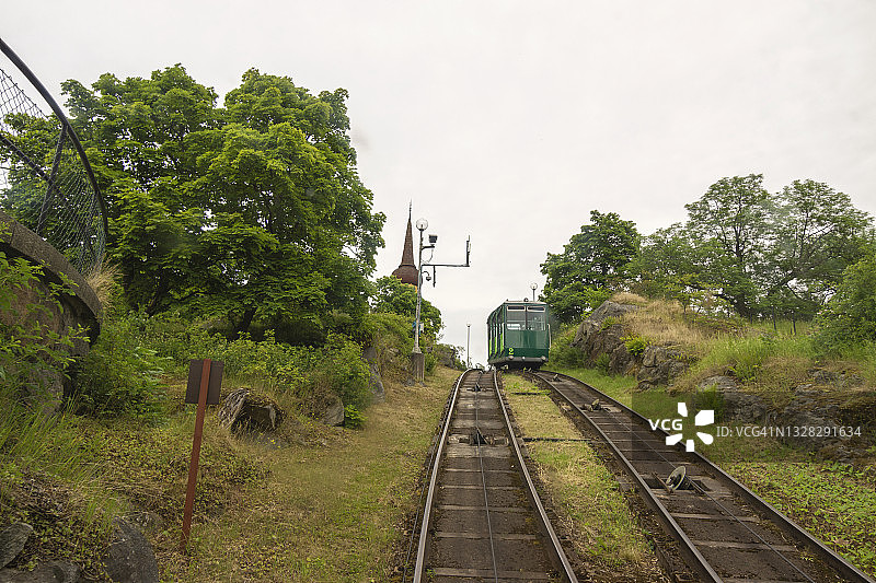 架空缆车的轨道图片素材