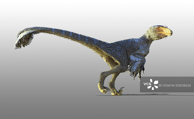 恐爪龙艺术作品图片素材