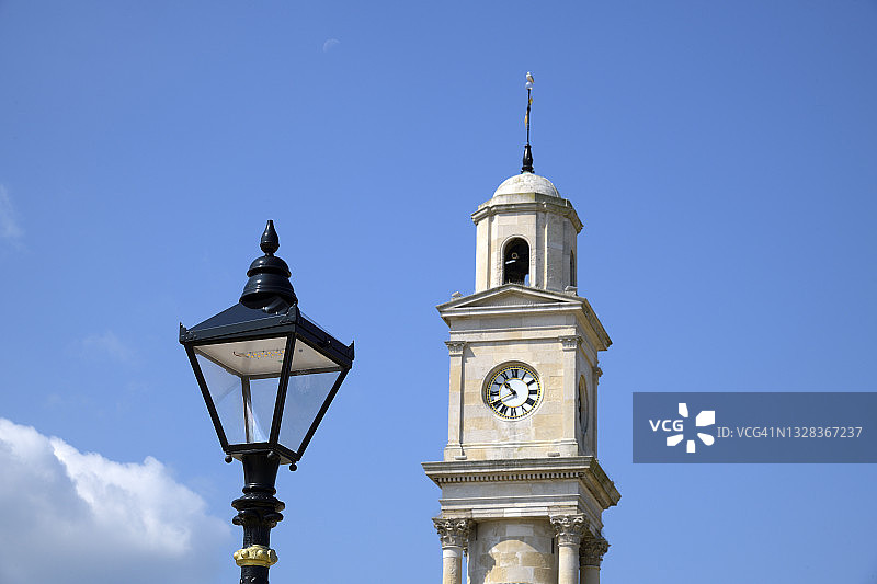 上午10:42（赫恩湾钟楼）图片素材