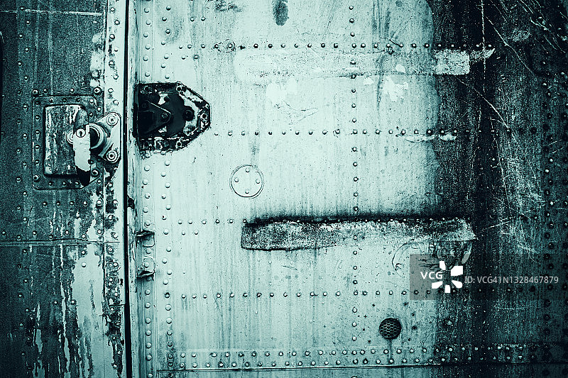 受损的钢铁背景图片素材