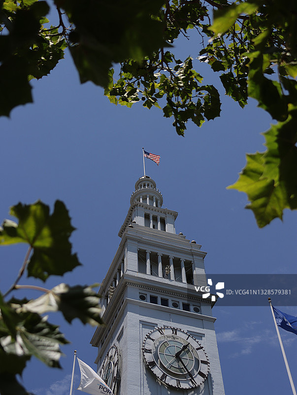 旧金山渡轮大楼图片素材