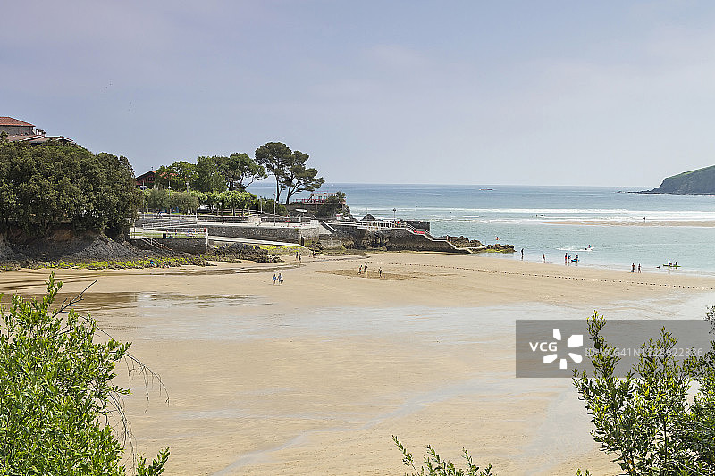 巴斯克地区的蒙达卡镇图片素材