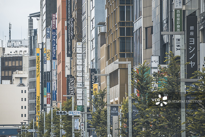 东京银座图片素材
