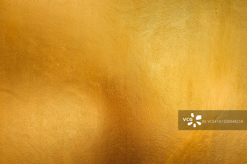 复古金色墙面黄色纹理背景图片素材