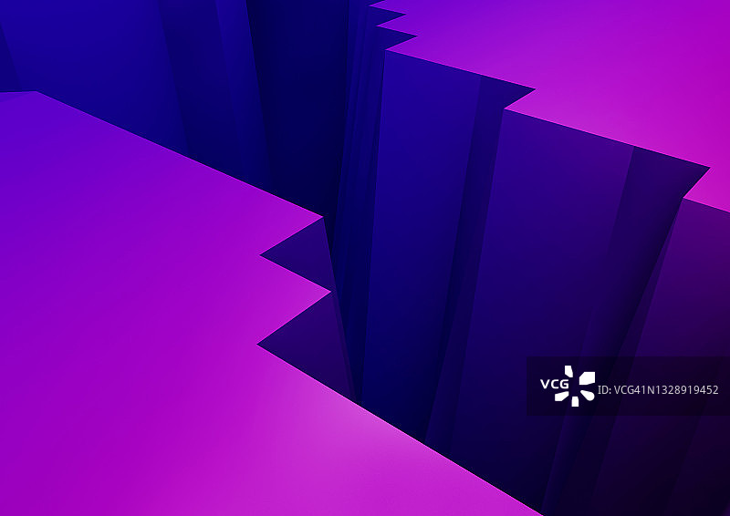 紫色和粉色抽象像素山谷背景图片素材