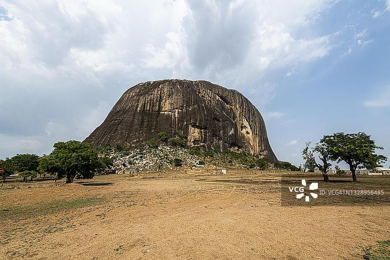 尼日利亚阿布贾的祖玛岩图片素材