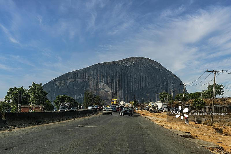 尼日利亚阿布贾的祖玛岩图片素材