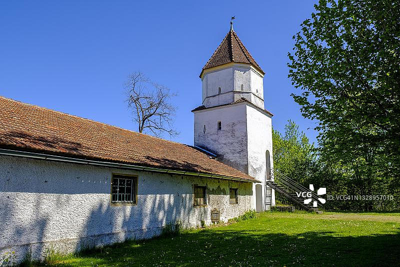 德国巴伐利亚州松高卡塞尔塔图片素材