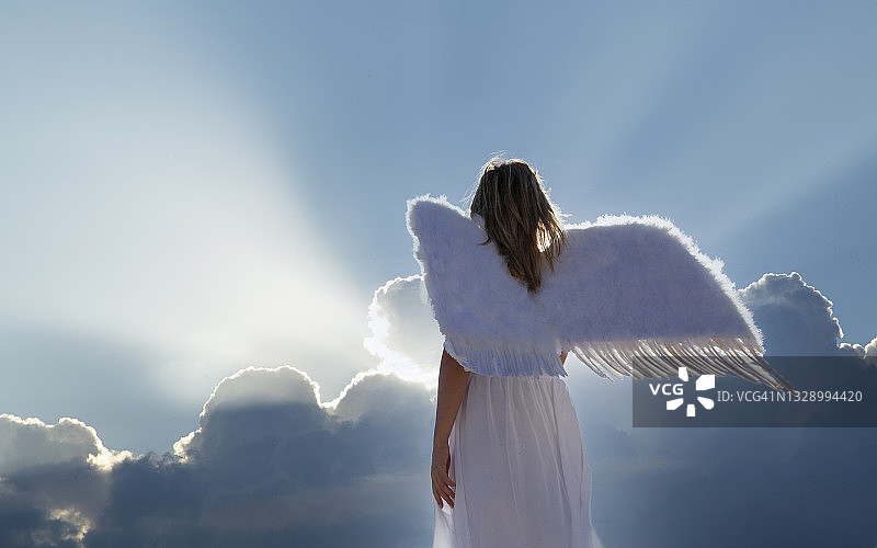 天堂里的天使图片素材