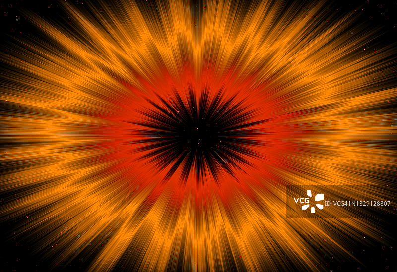 抽象深色混合（橙色-黄色）空间背景图形图片素材