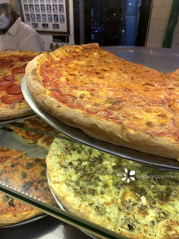 各种馅料的披萨店图片素材