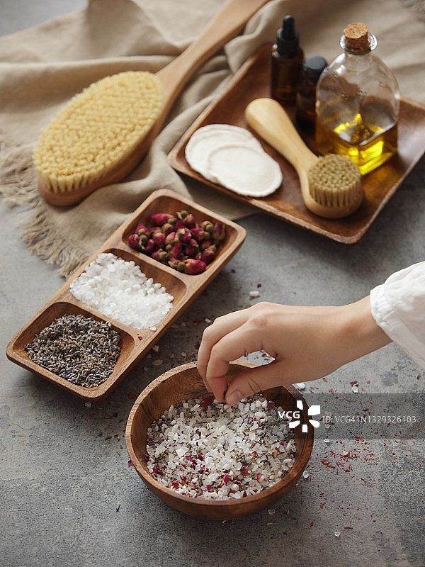 自制浴盐图片素材