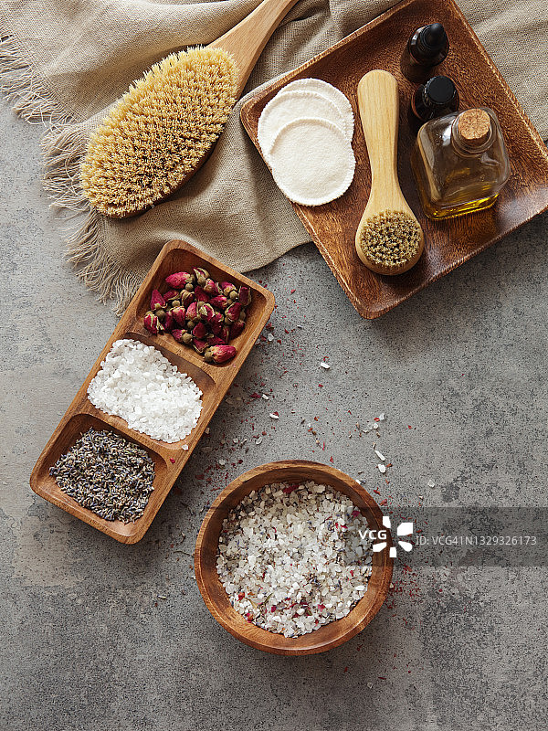 天然化妆品和护肤品图片素材