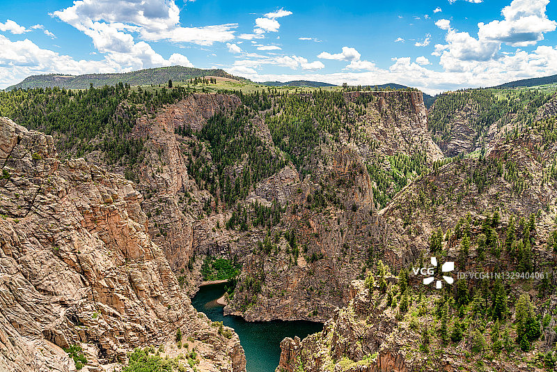 蓝色梅萨水库 - 科罗拉多州图片素材
