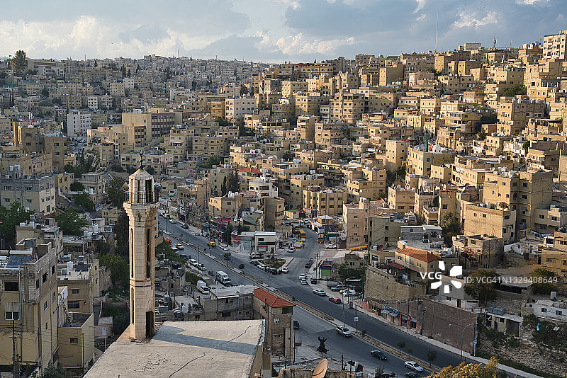 安曼全景图片素材