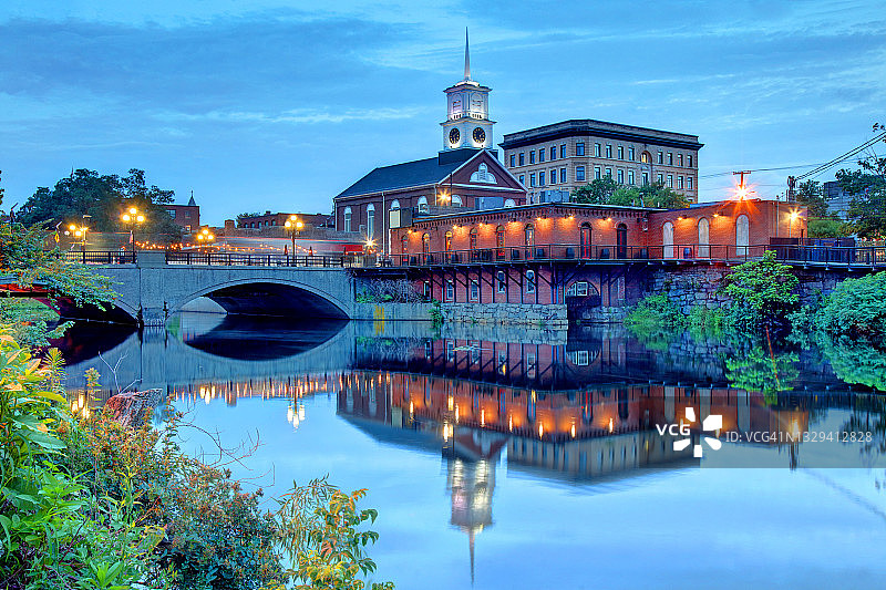 新罕布什尔州纳舒厄图片素材