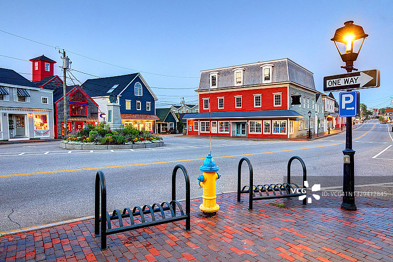 缅因州肯纳邦克波特图片素材