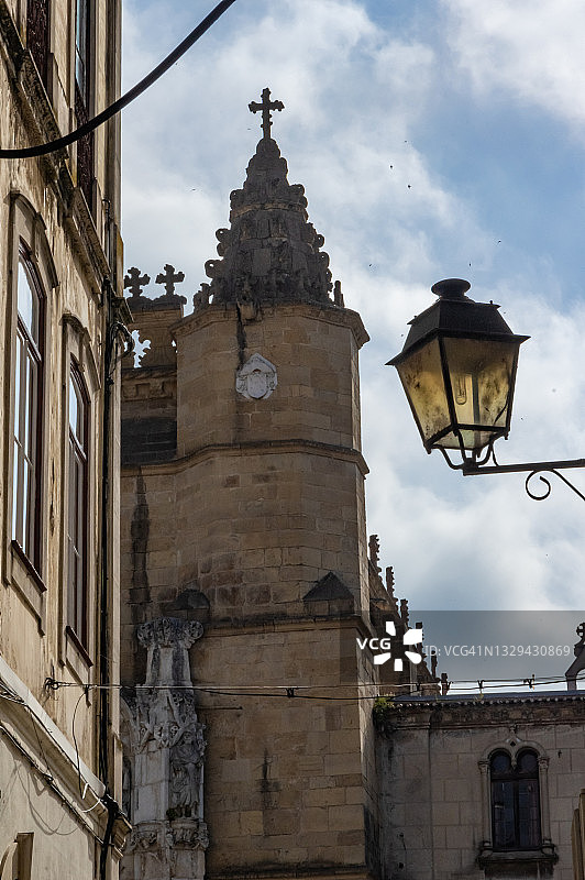 圣克鲁斯教堂一瞥图片素材