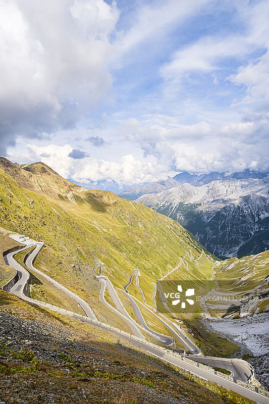 意大利斯泰尔维奥山口图片素材