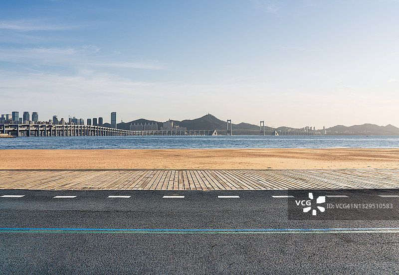 夏季城市海滩图片素材