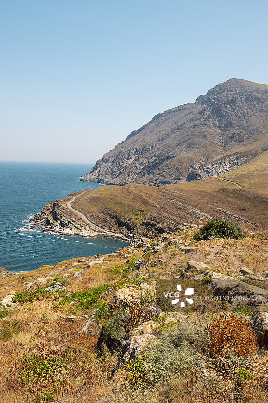 土耳其恰纳卡莱省格克切岛景观图片素材
