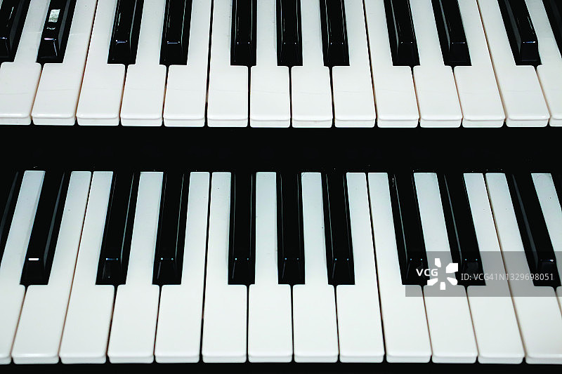 乐器或娱乐用钢琴或电子琴图片素材