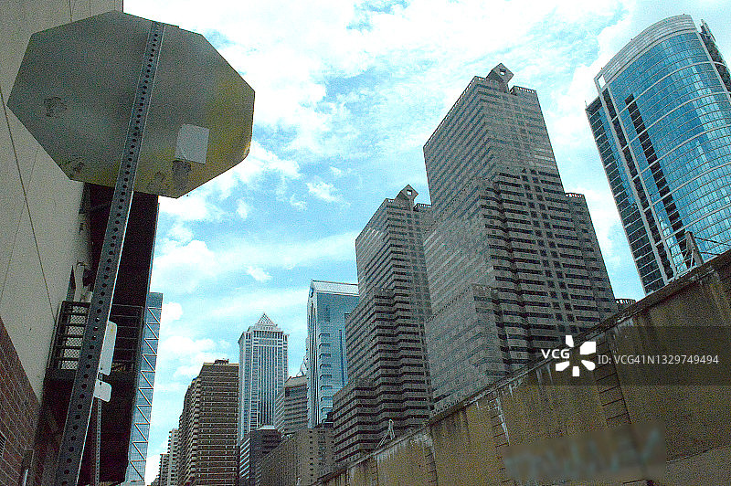 费城市中心图片素材