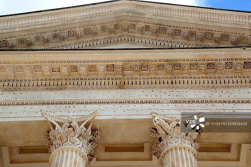 尼姆卡雷罗马神庙图片素材