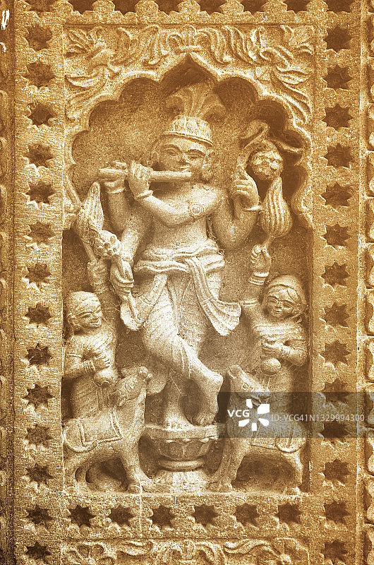 克里希纳神石像图片素材