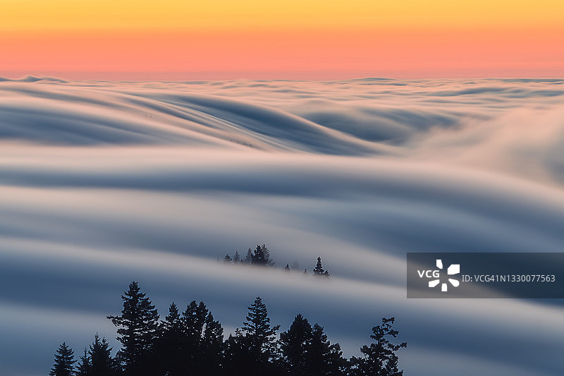 加州低雾图片素材